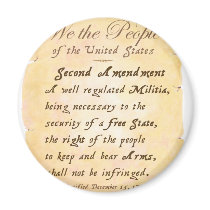 Second Amendment Fridge Magnets
