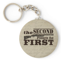 Second Amendment Protects First Amendment Key Chains