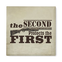 Second Amendment Protects First Amendment Magnet