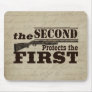 Second Amendment Protects First Amendment Mousepads
