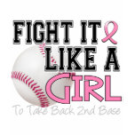 Second Base 19 Breast Cancer t-shirts