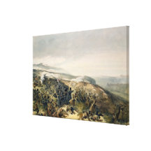 Second Charge of the Guards at Inkerman, 5th Novem Canvas Prints
