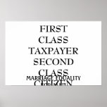 SECOND CLASS CITIZEN posters