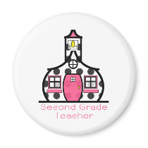 Second Grade Teacher Polka Dot Schoolhouse