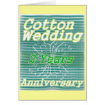 Second wedding anniversary ~ cotton cards
