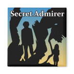 Secret Admirer T-Shirts, Buttons & Magnets