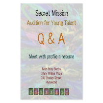 Secret Mission - Audition Young Talent  V2 HP