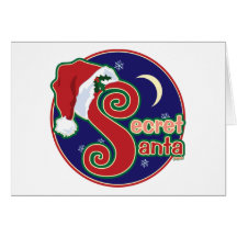 Secret Santa Greeting Cards