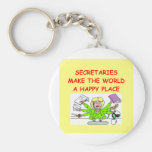 secretaries keychains