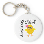 Secretary Chick keychains