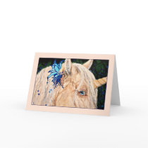 Secrets Unicorn and Fairy Fantasy Greeting card