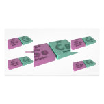 Secs as Se Selenium and Cs Caesium photo cards