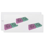 Secs as Se Selenium and Cs Caesium rack cards