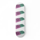 Secs as Se Selenium and Cs Caesium skateboards