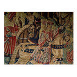 Section of tapestry post card