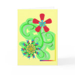 Secular Humanist & Atheist Symbol Flowers cards