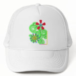 Secular Humanist & Atheist Symbol Flowers hats