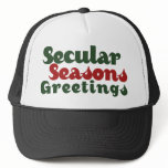 Secular Seasons Greetings Trucker Hat