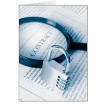 secure contract greeting cards