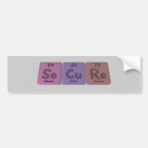 Secure-Se-Cu-Re-Selenium-Copper-Rhenium.png Bumper Stickers