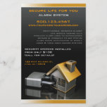 Security Alarm System Flyer