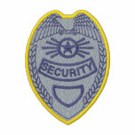 Security Badge embroidered shirts