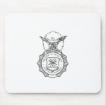 Security Police Shield mousepads