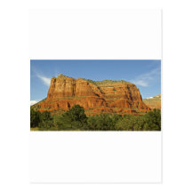 Sedona Mountains Courthouse Postcard