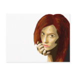 Seductive yet innocent postcards