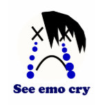 See Emo Cry t-shirts