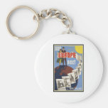 See Europe Next Keychains