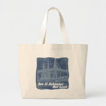 See it Schooner Tote Bags