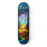 See No Evil - Custom Skateboard