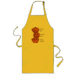 See No, Hear No, Speak No Evil Pumpkins Apron