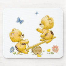 See Saw Bears Mousepad