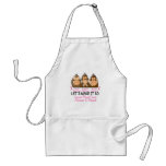 See Speak Hear No Breast Cancer 2 Apron