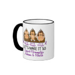 See Speak Hear No Fibromyalgia 2 Coffee Mugs