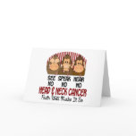 See Speak Hear No Head and Neck Cancer 1 cards