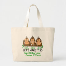 See Speak Hear No Kidney Disease 2 Bag