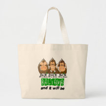 See Speak Hear No Kidney Disease 3 Canvas Bags