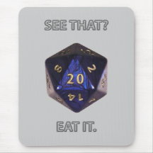 See That?  Eat it Mouse Mat