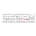 See the Fnord bumper sticker bumper stickers