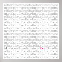 See the Fnord print