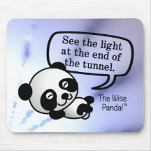 See the light at the end of the tunnel mousemat