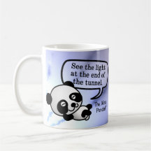 See the light at the end of the tunnel mug