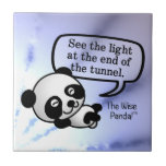 See the light at the end of the tunnel ceramic tile