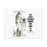 See What Graduate School Has Done To Me (Skeleton) Postcard