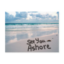 See You Ashore Postcard