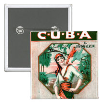 See You In Cuba Pinback Button