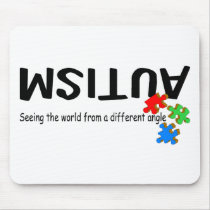 Seeing The World From A Different Angel (PP2) Mouse Pads